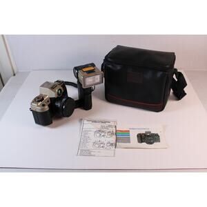 Vintage Canon Q8200 Motor Drive film Photography camera W/ Case + Film